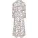 LTS Chain Print Wrap Midaxi Dress - White