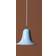 Verpan Pantop Light Blue Pendant Lamp 23cm