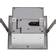 SLV Frame Curve Silver Wall light