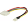 DeLock Floppy 4 Pin - Molex 4 Pin M-M