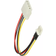 DeLock Floppy 4 Pin - Molex 4 Pin M-M