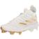 adidas Adizero Afterburner NMV TPU Cleats M - Cloud White/Gold Metallic