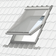 Velux MHL UK00 5060 Roof Window 71x74cm