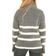 Selected Femme Maline Long Sleeve Half Zip Knit - Grey