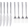 aida Raw Stainless Steel Besteckset 8Stk.