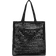 Prada Raffia Tote Bag - Black