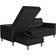 Loft24 Hartford Bed Black Sofa 213cm 3-seter