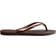 Havaianas Slim - Dark Brown/Metal Acoused