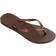 Havaianas Slim - Dark Brown/Metal Acoused