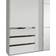 Mid you Sliding White Wardrobe 300x216cm