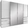 Mid you Sliding White Wardrobe 300x216cm