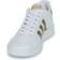 Adidas Kid's Grand Court Sustainable Lace - Cloud White/Cloud White/Matte Gold