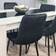 Kosy Koala Kitchen White/Black Dining Set 140x80cm 7pcs