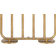 Konsthantverk December Brass Adventsljusstake 32cm