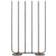 Konsthantverk December Pig Iron Adventsljusstake 32cm