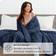 Bare Home Weighted Blankets Blue (221x203cm)