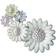 Georg Jensen Daisy Medium Ear Cuff - Silver/Multicolour