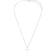 Samie Cross Pendant Necklace - Silver