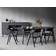 Findahls Mette Beech/Anthracite Köksstol 75cm