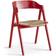 Findahls Mette Beech/Red Køkkenstol 75cm