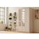 EVUHOME Charlotte White Wardrobe 105x184cm