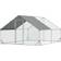 Pawhut Chicken Coop Cage 117.6x157.2x79.2inch