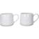 Mikasa Farmhouse Set 2 Heart Mug 2pcs