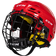 CCM Caschi Hockey su Ghiaccio Rosso Adulti TACKS 210 Combo rosso