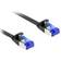DeLock RJ45-netværkskabel Cat.6A S/FTP Slim 1m