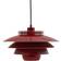 DYBERG LARSEN Ejka Suspension En Métal Rouge Foncé Lustre