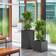 Lechuza Canto Stone 40 High Self-Watering Planter With L40 W40 40cm
