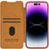 Nillkin Oem Qin Pro Leather Flip Camera Case for iPhone 15 Pro Max Brown