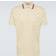 Gucci Logo Embroidered Cotton Piqué Polo Shirt - Neutrals