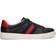 Gucci Ace Webbing-Trimmed Leather Sneakers - Black