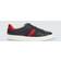 Gucci Ace Webbing-Trimmed Leather Sneakers - Black