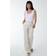 Blue Vanilla Wide Leg Formal Trouser Beige