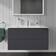 Duravit L-Cube Vaskeskab Grafit Mat 2