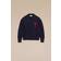 Ami Paris De Cåur Virgin Wool Cardigan - Blue