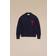 Ami Paris de Caur cardigan night_blue_red