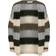 Noella Kala Knit Cardigan Wool Army/beige Stripes