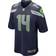 Nike Seattle Seahawks DK Metcalf #14 Game Jersey Navy