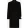 Dolce & Gabbana Double-breasted Wool Coat Black