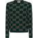 Gucci GG jacquard wool sweater green