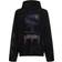 Balenciaga Printed Hoodie Large Fit - Black