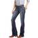 Ariat R.e.a.l. Mid Rise Stretch Entwined Boot Cut Jeans - Marinblått