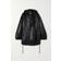 Saint Laurent Logo-embroidered Half-zip Nylon Jacket Womens Black