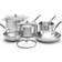 De Buyer Kastrullset Alchimy 8 st med Glaslock 8 Delar Set