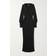 ROTATE Birger Christensen Hooded maxi dress black