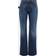 Bottega Veneta Bottega Veneta High-Rise Straight Jeans blau