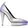 Tom Ford Metallic leather platform pumps multicoloured